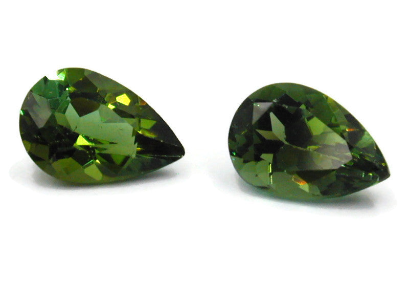 Natural Tourmaline Faceted Green Tourmaline Loose Tourmaline Faceted Green Tourmaline Faceted Green Tourmaline 6.5x9.5 3.22ct SKU:12799-Tourmaline-Planet Gemstones