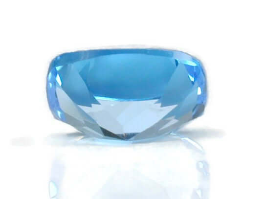 Topaz Cushion 10x8mm-Blue Topaz-Planet Gemstones