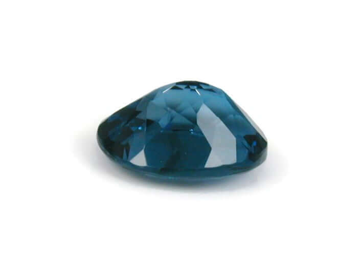Natural Blue Topaz Gemstone Genuine Blue Topaz Faceted November Birthstone Blue Topaz London Blue Topaz Oval 9x11mm 3.18cts SKU:114632-Blue Topaz-Planet Gemstones