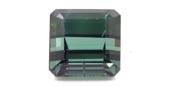 Tourmaline Gemstone Loose Gemstone Faceted Tourmaline Faceted Gemstone DIY Jewelry Tourmaline Green Tourmaline 9.52ct 11x9.8mm sku 110147-Tourmaline-Planet Gemstones