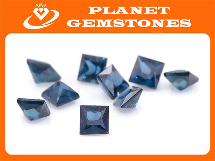 Sapphire Square 2.75mm-Planet Gemstones