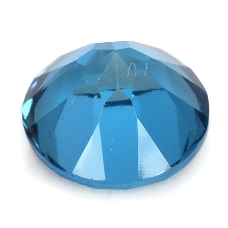 Natural Blue Topaz Gemstone Genuine Blue Topaz Faceted November Birthstone Blue Topaz London Blue Topaz 8mm 2.36cts SKU:114473-Blue Topaz-Planet Gemstones