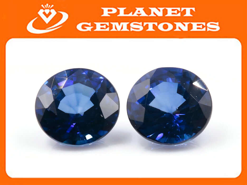 Sapphire Round 8mm-Sapphire-Planet Gemstones