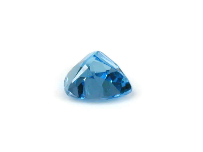 Topaz Square 8mm-Blue Topaz-Planet Gemstones