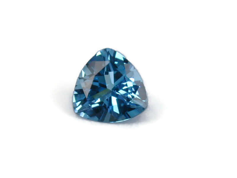 Topaz Square 8mm-Blue Topaz-Planet Gemstones