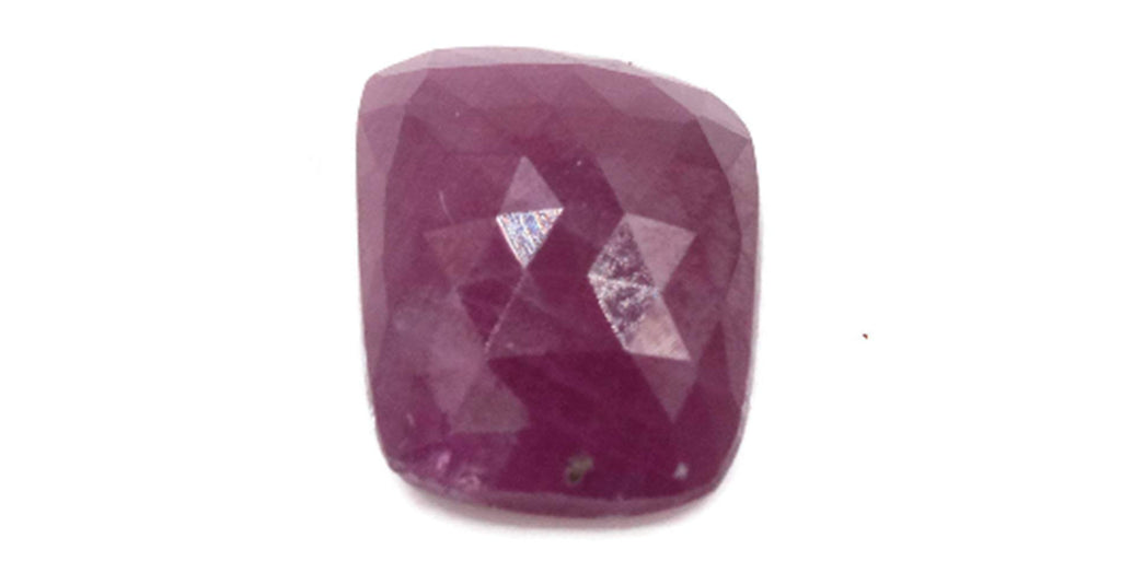 Ruby Rose Cut 13x10mm-Ruby-Planet Gemstones
