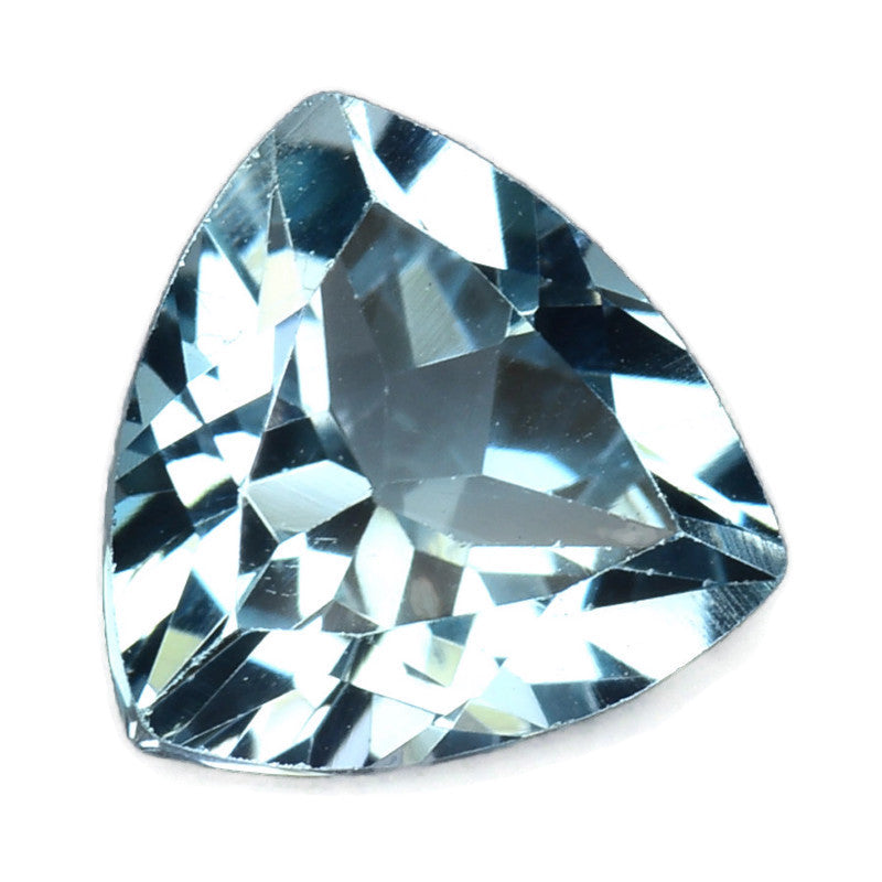 Topaz Trillion 7mm-Blue Topaz-Planet Gemstones