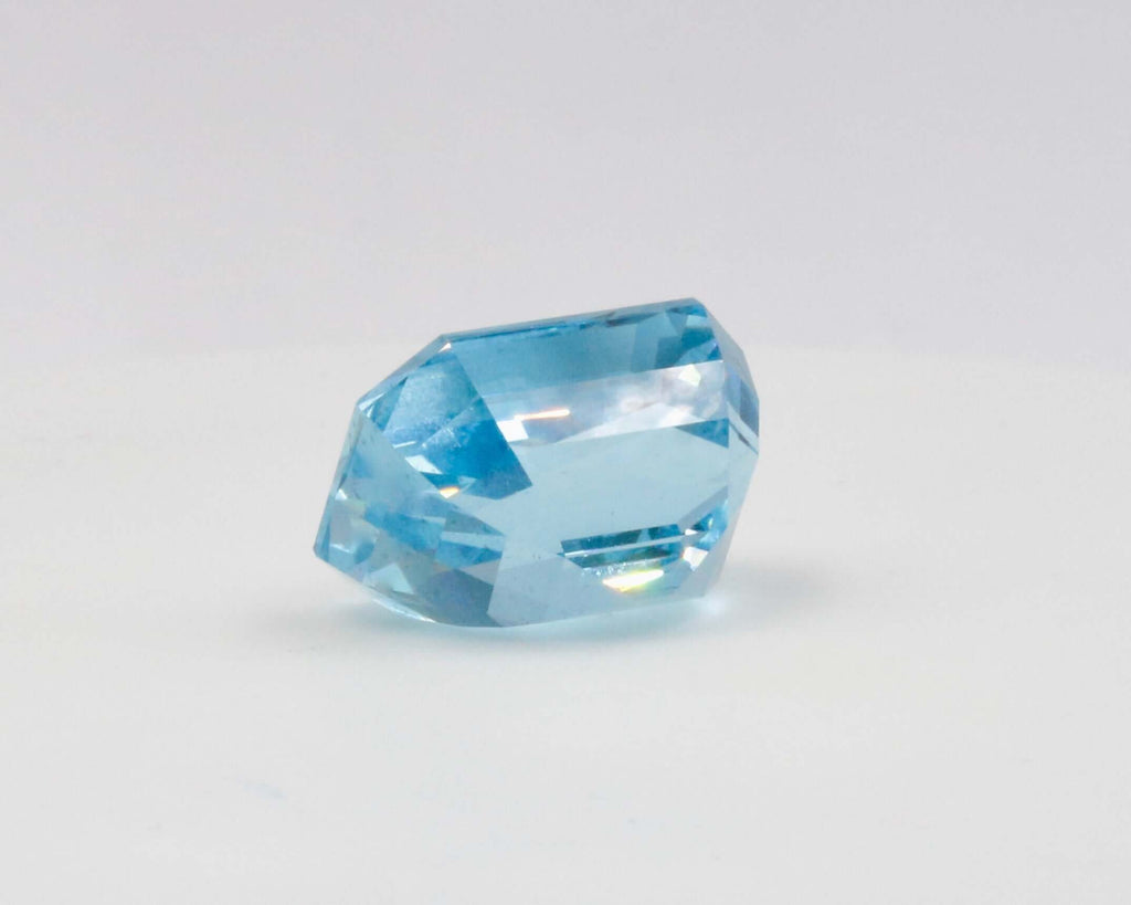 Natural Blue Aquamarine Gemstone Emerald Cut Aquamarine Genuine Aquamarine March Birthstone Loose Gem Aquamarine Stone 52.60 ct SKU 115664-Aquamarine-Planet Gemstones