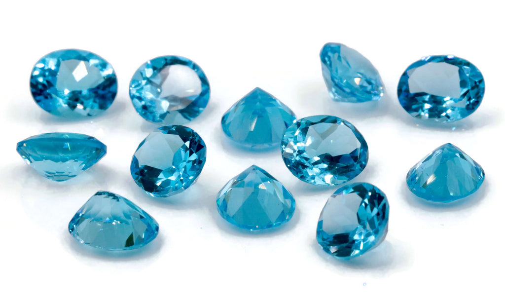 Topaz Oval 10x12mm-Blue Topaz-Planet Gemstones