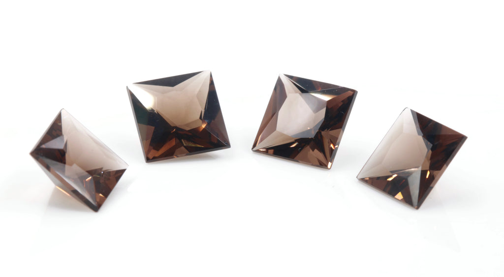 Smoky Quartz 9mm 3cts-QUARTZ-Planet Gemstones