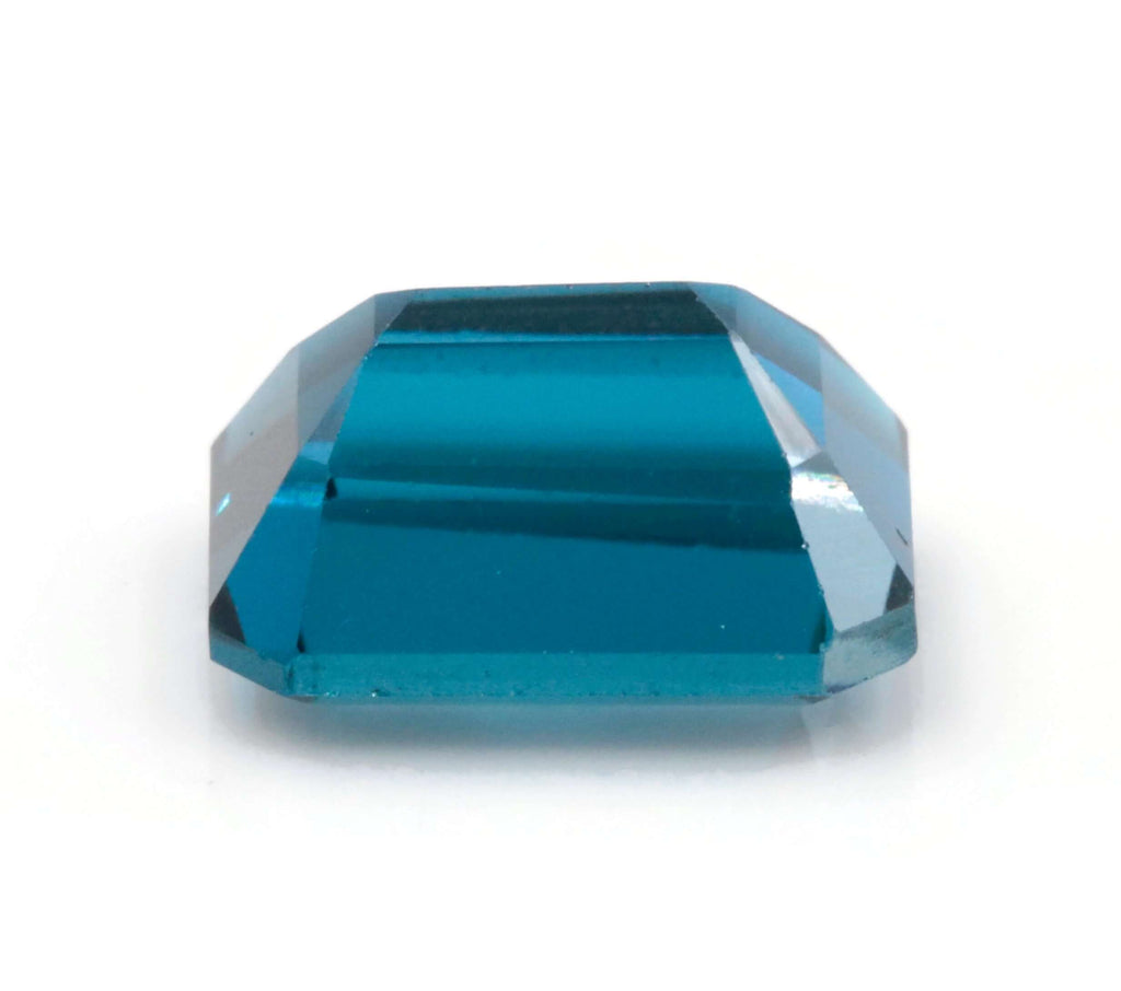 Natural Blue Topaz Gemstone Genuine Blue Topaz Faceted November Birthstone Blue Topaz London Blue Topaz Emerald 8x6mm 1.84cts SKU:114653-Blue Topaz-Planet Gemstones
