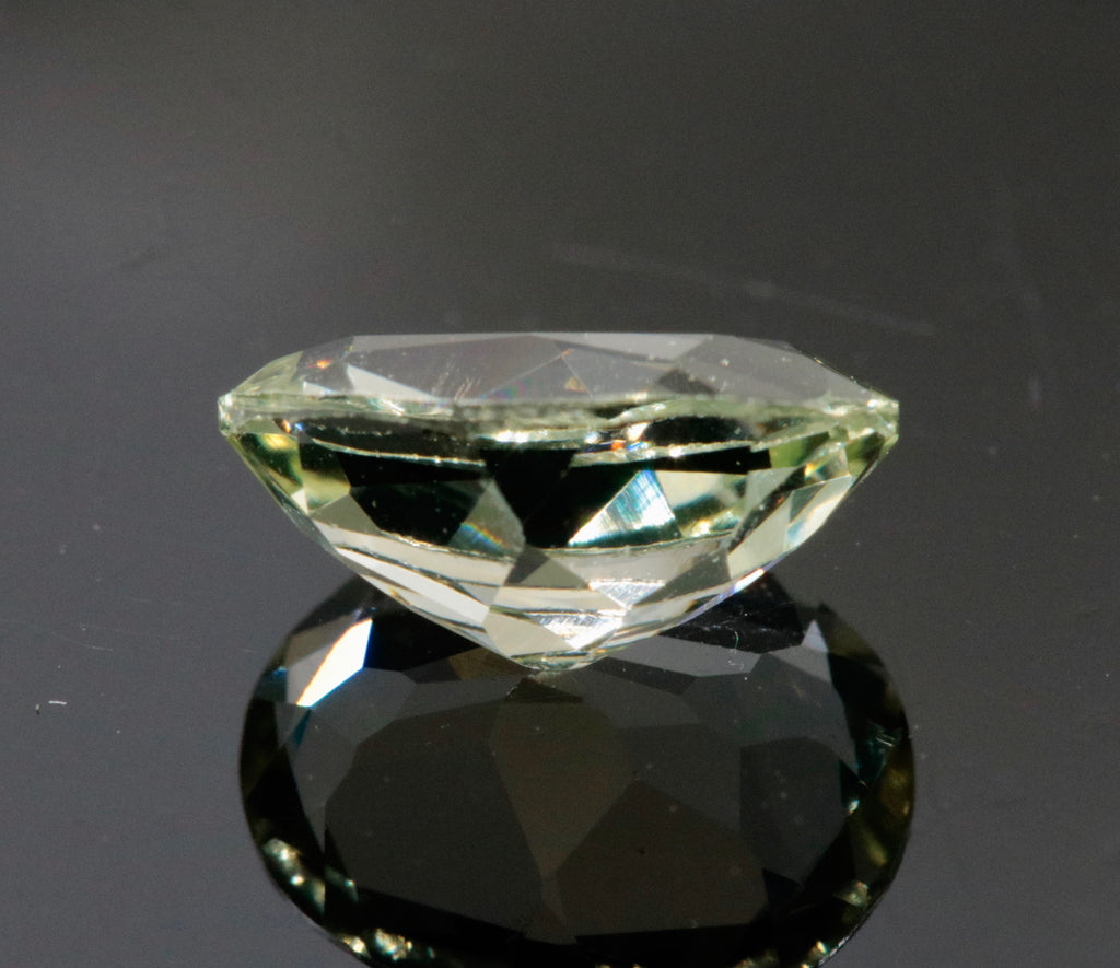 Natural Green Beryl Gemstone Faceted Green Beryl Loose Stone Genuine Green Beryl HELIODOR oval 9x7mm 1.50ct DIY Jewelry Supplies-Planet Gemstones