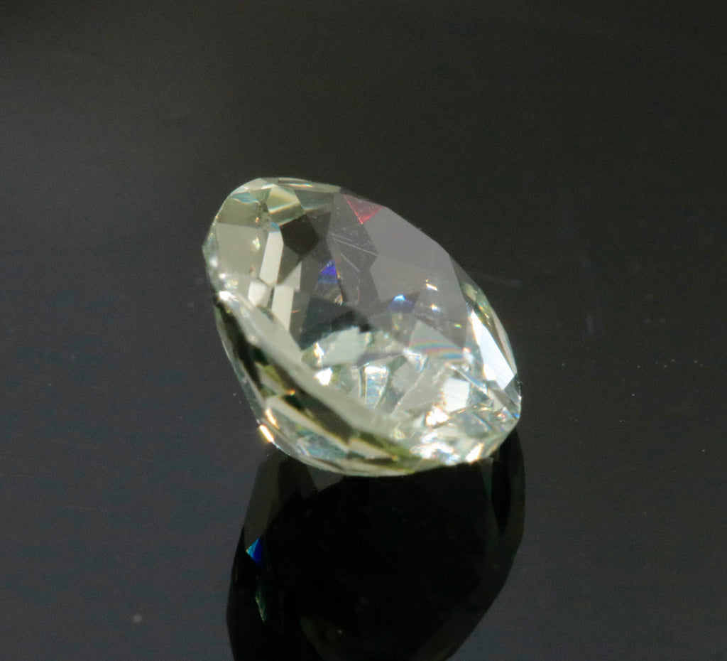 Natural Green Beryl Gemstone Faceted Green Beryl Loose Stone Genuine Green Beryl HELIODOR oval 7x5mm 0.75ct DIY Jewelry Supplies-Planet Gemstones