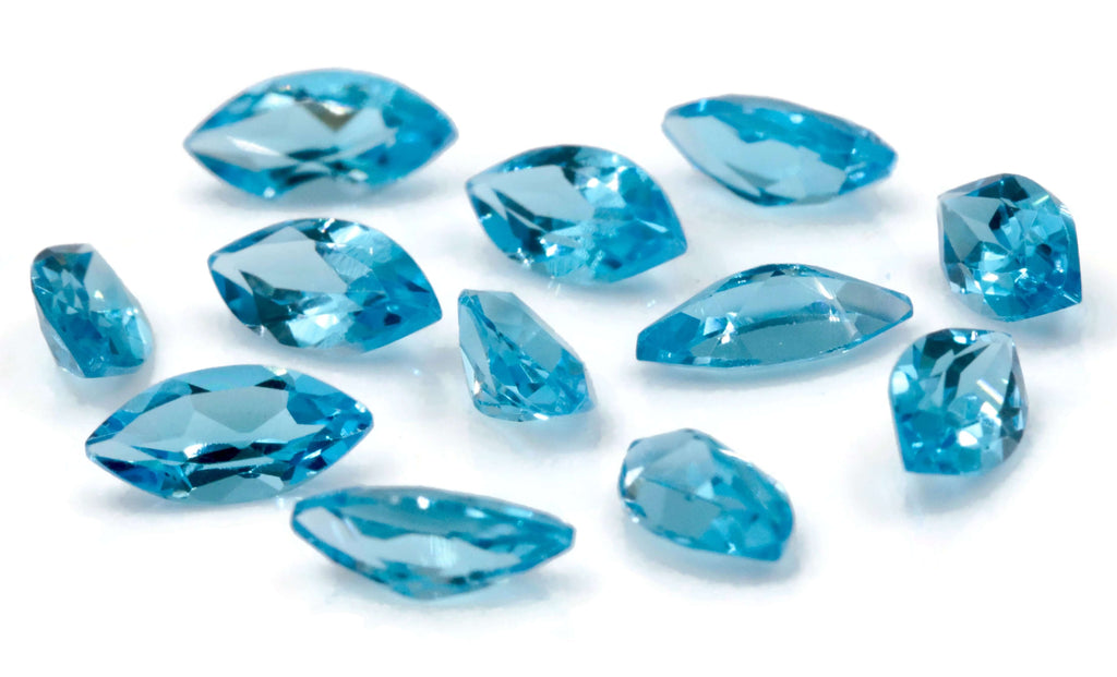 Topaz Marquise 10x5mm-Blue Topaz-Planet Gemstones