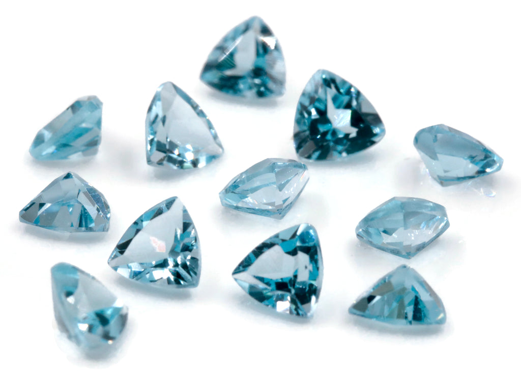 Natural Blue Topaz Gemstone Genuine Blue Topaz Faceted November Birthstone Blue Topaz Sky Blue Topaz 6mm 1.80cts SKU:114444-Blue Topaz-Planet Gemstones