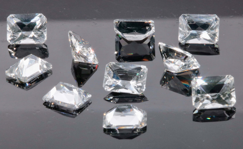 White Topaz 8x6mm-Topaz-Planet Gemstones