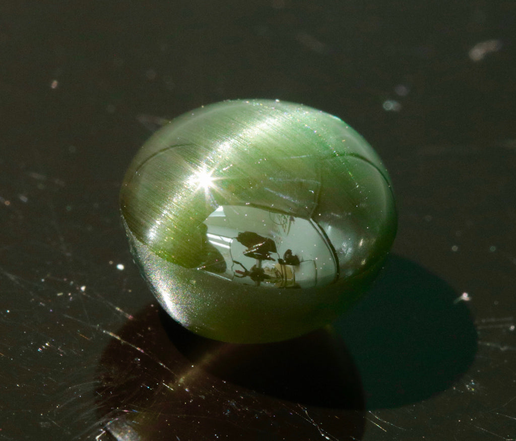 GIA certified 10cts Alexandrite Cat's Eye Round 11mm-Alexandrite-Planet Gemstones