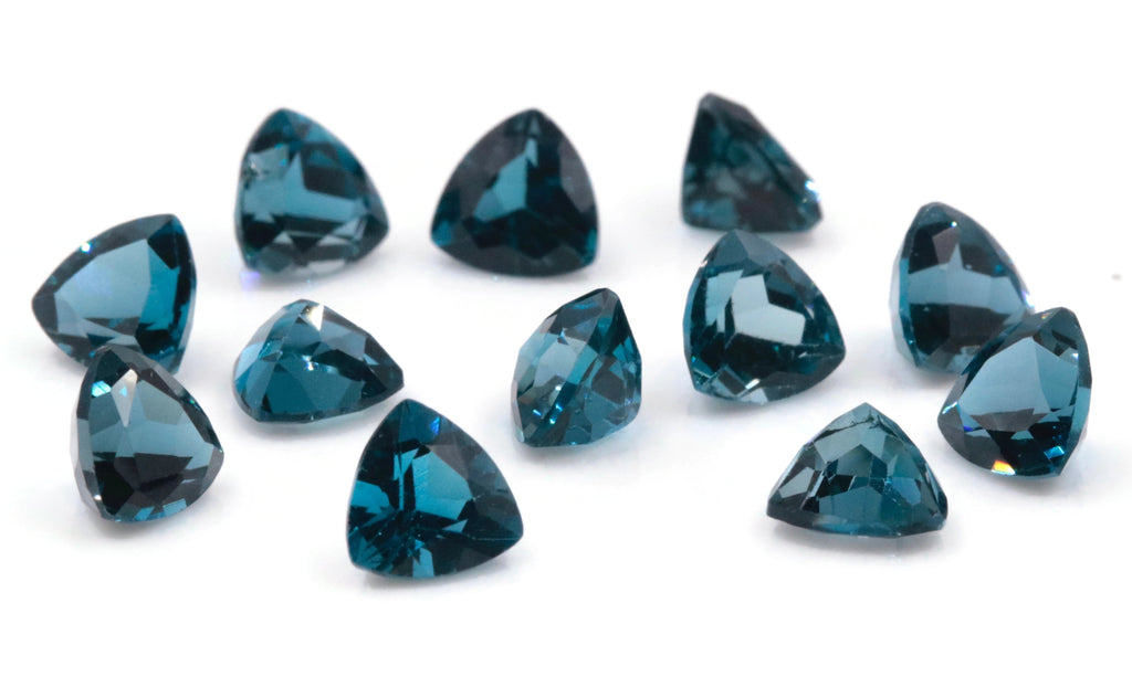 Natural Blue Topaz Gemstone Genuine Blue Topaz Faceted November Birthstone Blue Topaz London Blue Topaz 7mm 1.60cts SKU:114458-Blue Topaz-Planet Gemstones