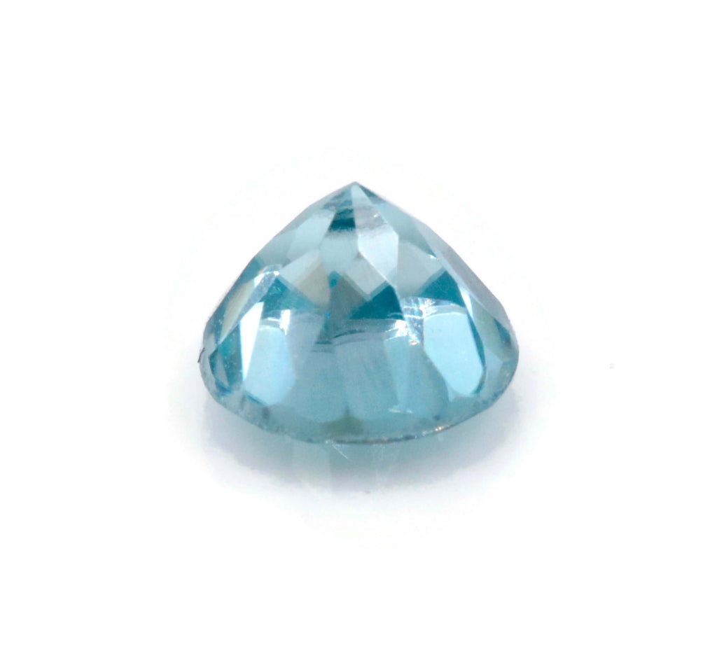 Blue Zircon 5mm-Zircon-Planet Gemstones