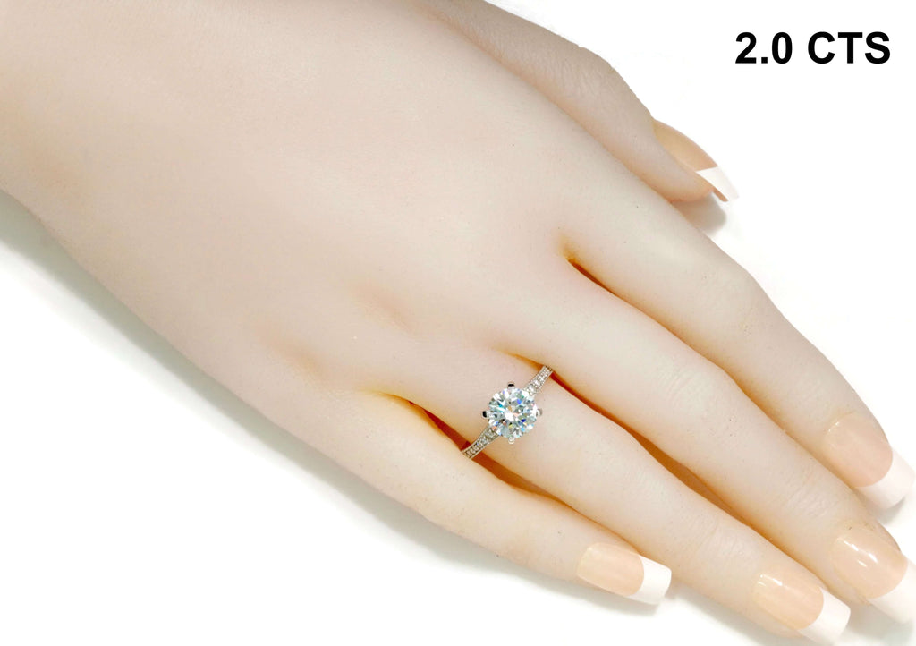 Stylish and refined gemstone solitaire