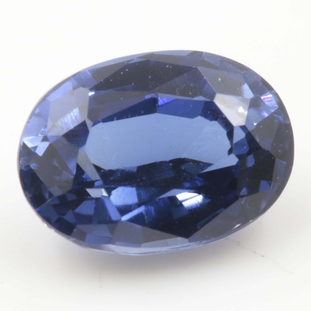 Natural Blue Faceted Oval Sapphire Gemstone Genuine Oval Sapphire Faceted sapphire Blue Sapphire Certified sapphire 1.85 ct SKU 115662-Sapphire-Planet Gemstones