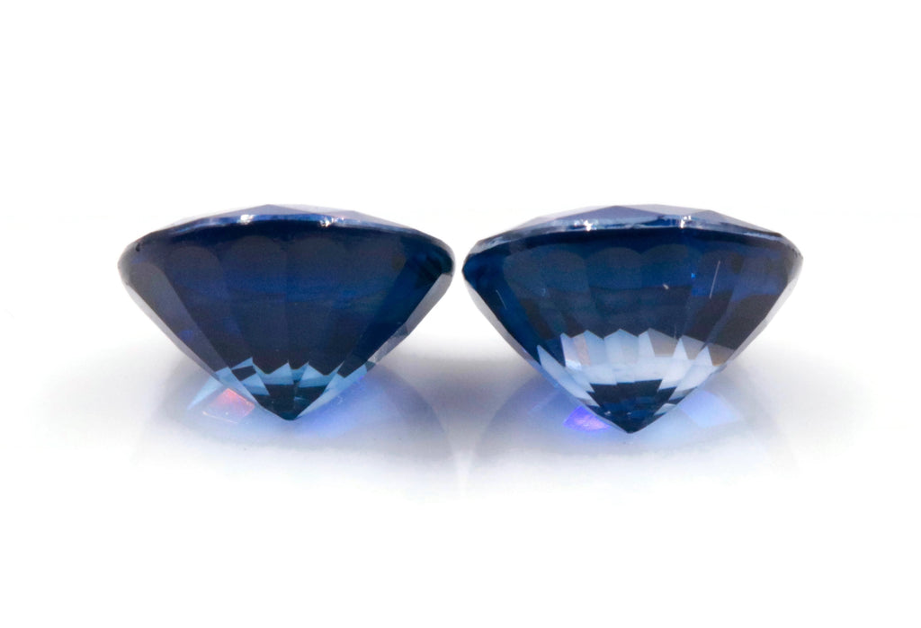 Natural Blue Sapphire Variety Sapphire Gemstone RD 8mm Genuine Sapphire loose sapphire Blue Sapphire Certified sapphire SKU:112559-Sapphire-Planet Gemstones