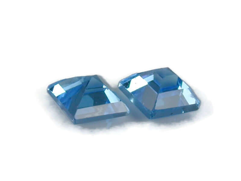 Topaz Square 5mm-Blue Topaz-Planet Gemstones
