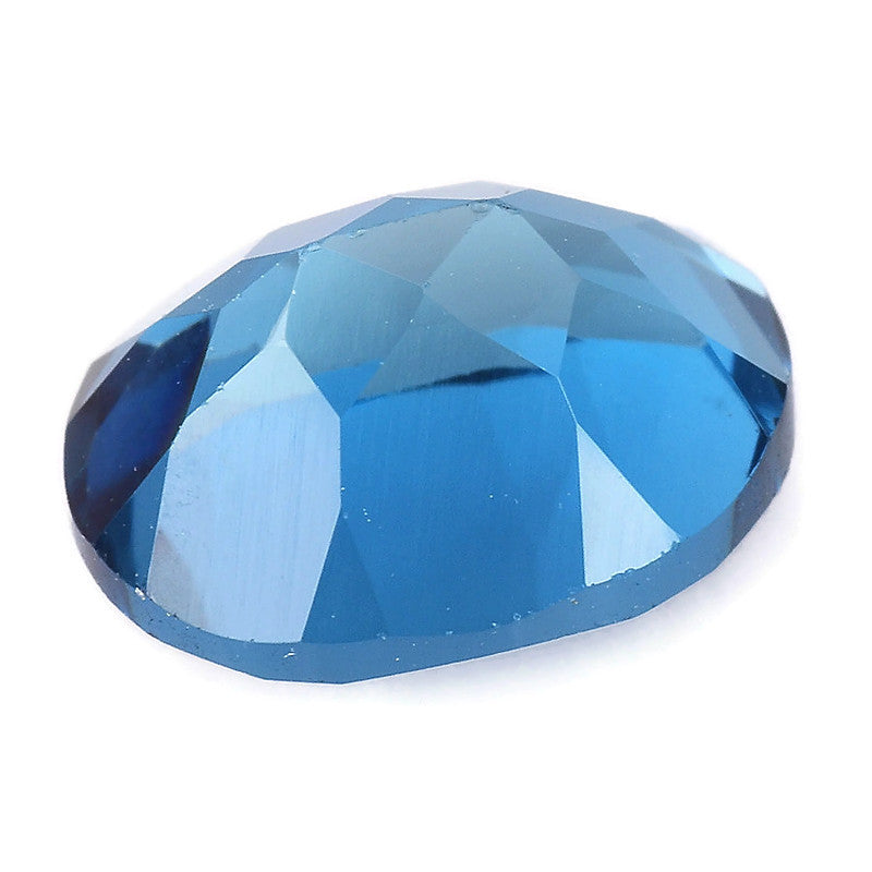 Topaz 9x7mm-Blue Topaz-Planet Gemstones