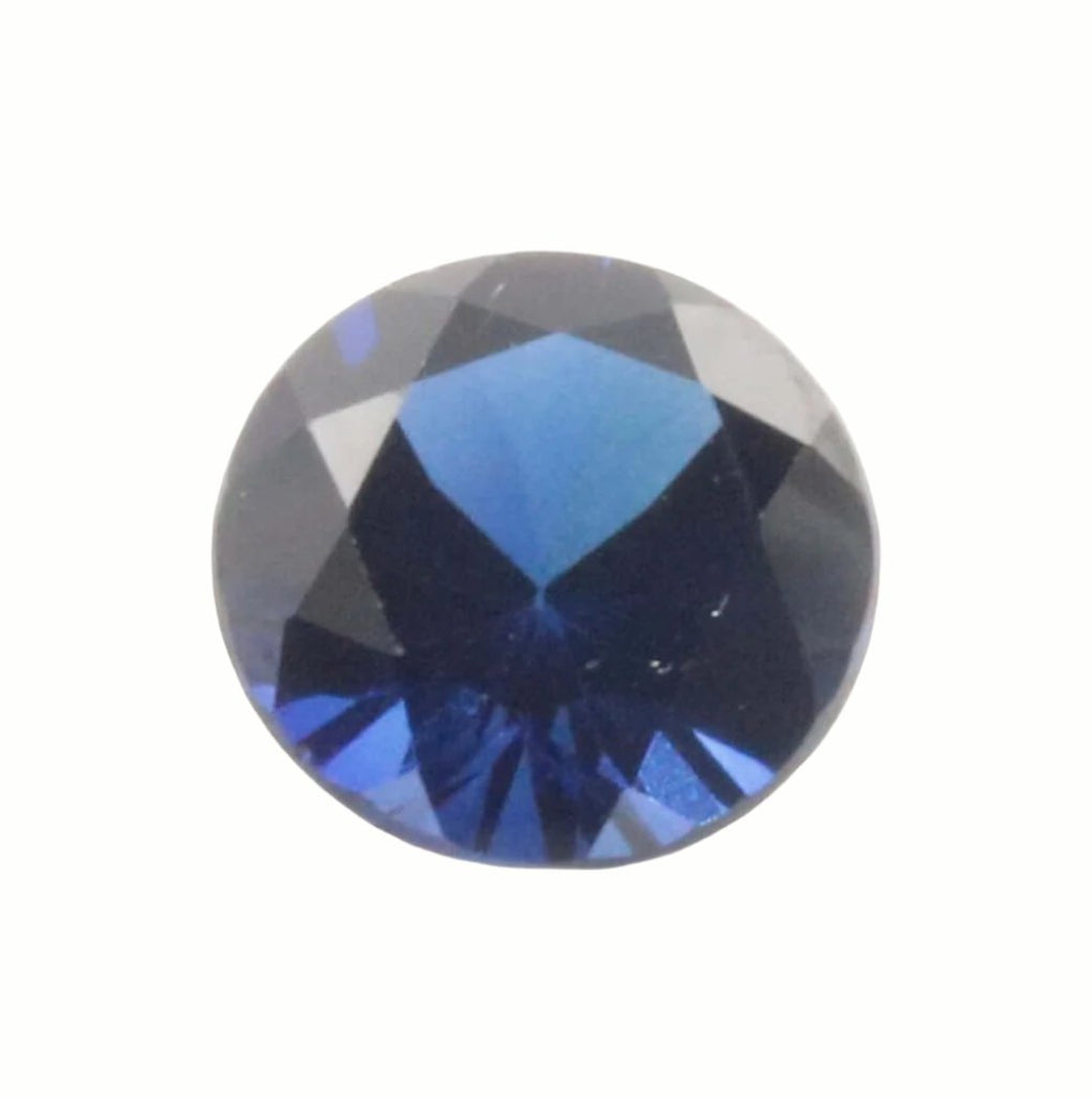 Loose Sapphire Gemstone Round Loose Gemstone Round Sapphire Blue Sapphire Faceted Sapphire Gemstone Loose Blue 6mm Round Sapphire Corundum Sapphire SKU 110302-Sapphire-Planet Gemstones