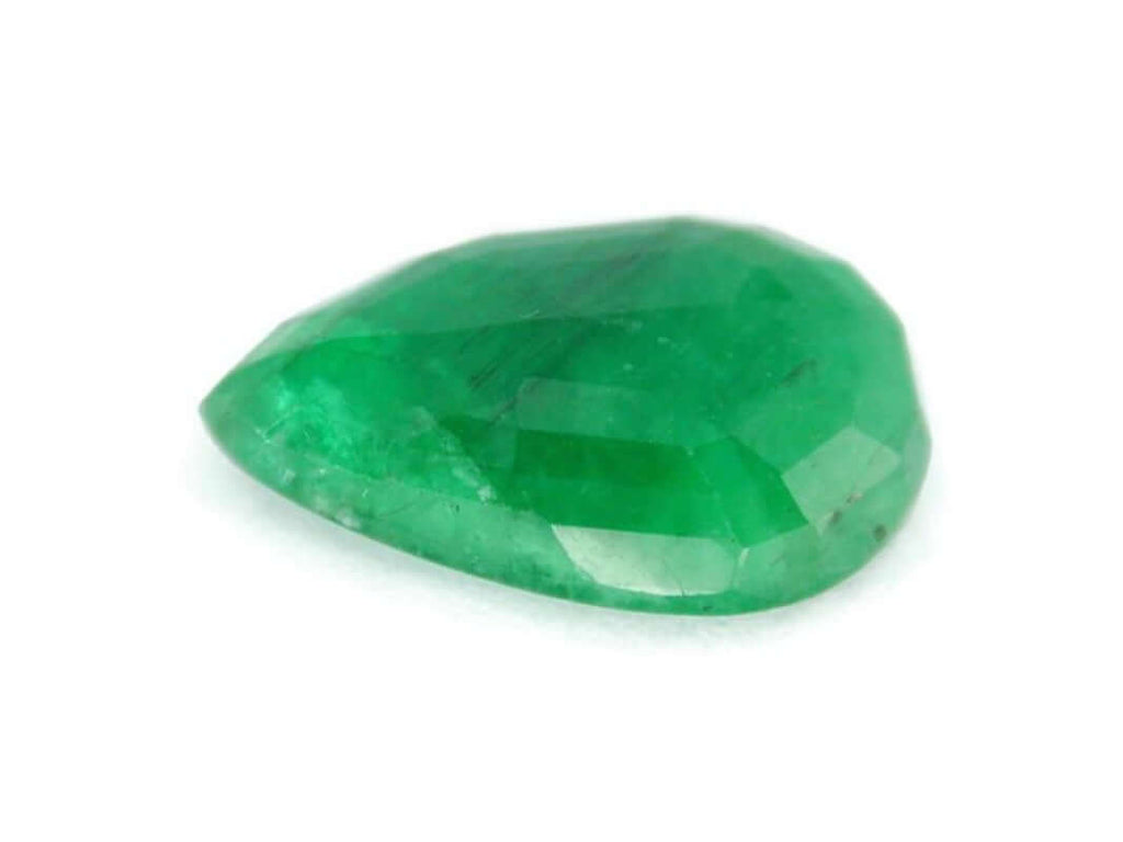 Lab Created Emerald Pear shape-Emerald-Planet Gemstones