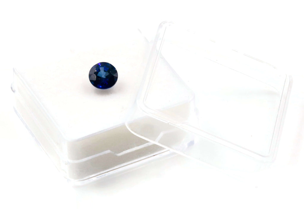 Natural Blue Sapphire Variety Sapphire Gemstone RD 7mm Genuine Sapphire loose sapphire Blue Sapphire Certified sapphire SKU:114641-Sapphire-Planet Gemstones