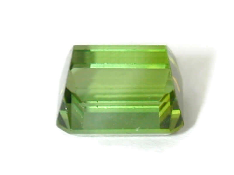 Green Tourmaline Octagon shape-Tourmaline-Planet Gemstones