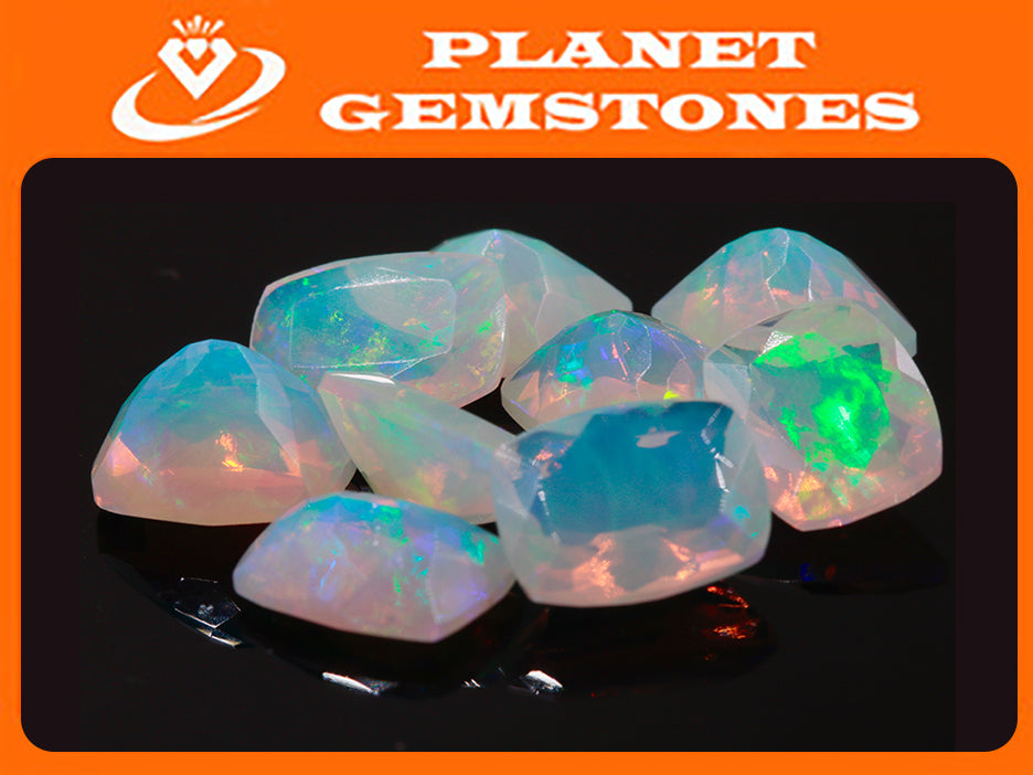 Opal Cushion 9x7mm,8x6mm-opal-Planet Gemstones