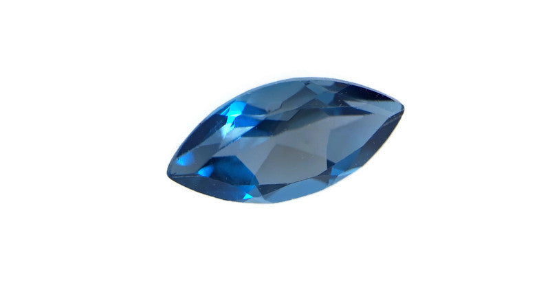 Natural Blue Topaz Gemstone Genuine Blue Topaz Faceted November Birthstone Blue Topaz Loose Blue Topaz 10x5mm 1.45cts SKU:114468-Blue Topaz-Planet Gemstones