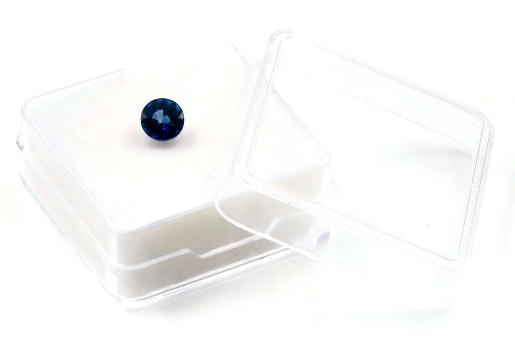 Natural Blue Sapphire Variety Sapphire Gemstone RD 6mm Genuine Sapphire loose sapphire Blue Sapphire Certified sapphire SKU:114640-Sapphire-Planet Gemstones