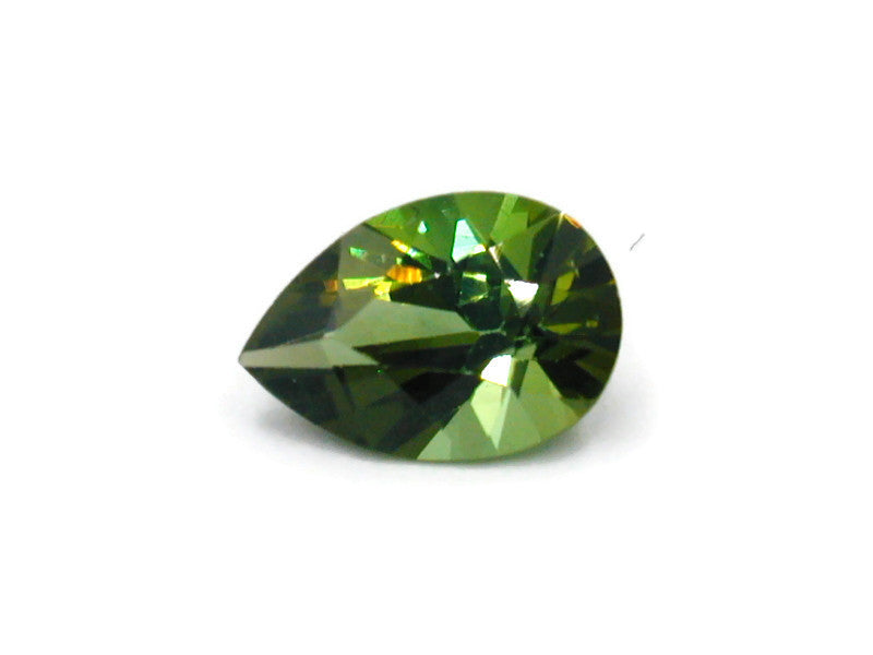 Natural Tourmaline Faceted Green Tourmaline Loose Tourmaline Faceted Green Tourmaline Faceted Green Tourmaline 6.5x9.5mm 1.49ct SKU:12800-Tourmaline-Planet Gemstones