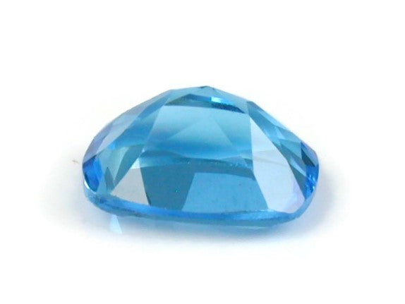 Natural Blue Topaz Gemstone Genuine Blue Topaz Faceted November Birthstone Blue Topaz Swiss Blue Topaz Cushion 10x8mm 3.50cts SKU:114620-Blue Topaz-Planet Gemstones