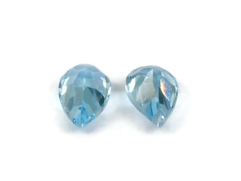 Natural Blue Topaz Gemstone Genuine Blue Topaz Faceted November Birthstone Blue Topaz Sky Blue Topaz Pear 8x5 mm 2.19ct SKU:114605-Blue Topaz-Planet Gemstones