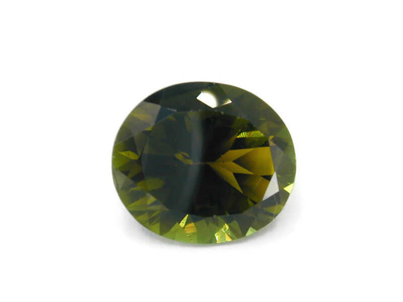 Green Tourmaline 13x12mm-Tourmaline-Planet Gemstones