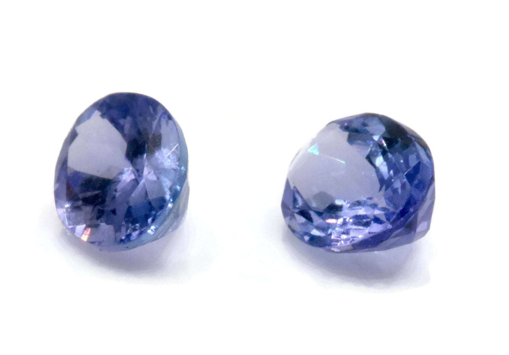 Tanzanite Oval Pair-Tanzanite-Planet Gemstones