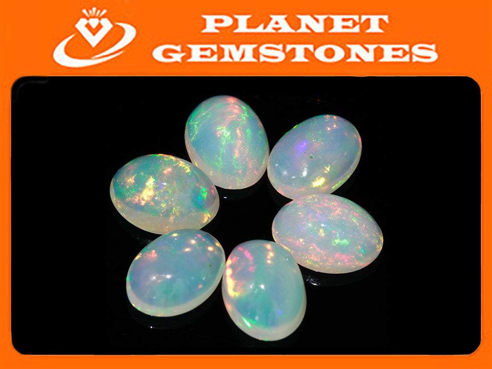 Opal Cabochon 7X5mm-opal-Planet Gemstones