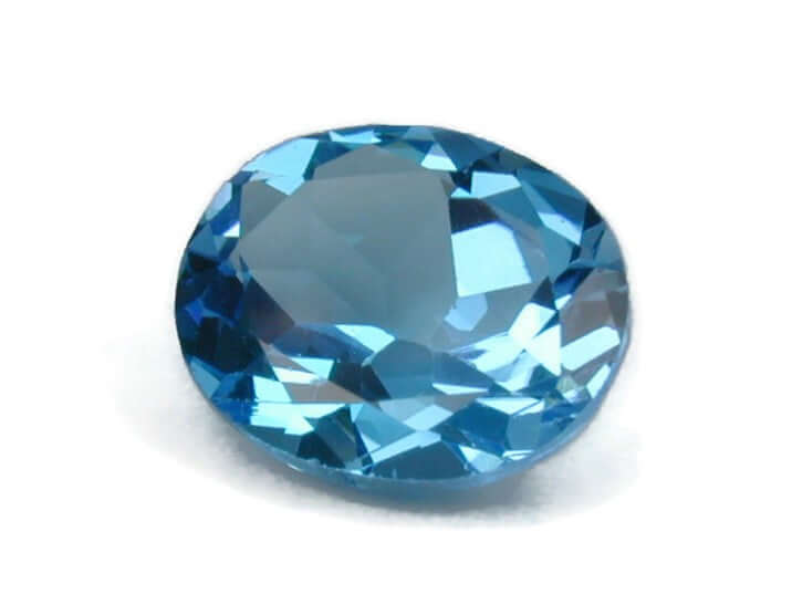 Topaz Oval 10x12mm-Blue Topaz-Planet Gemstones
