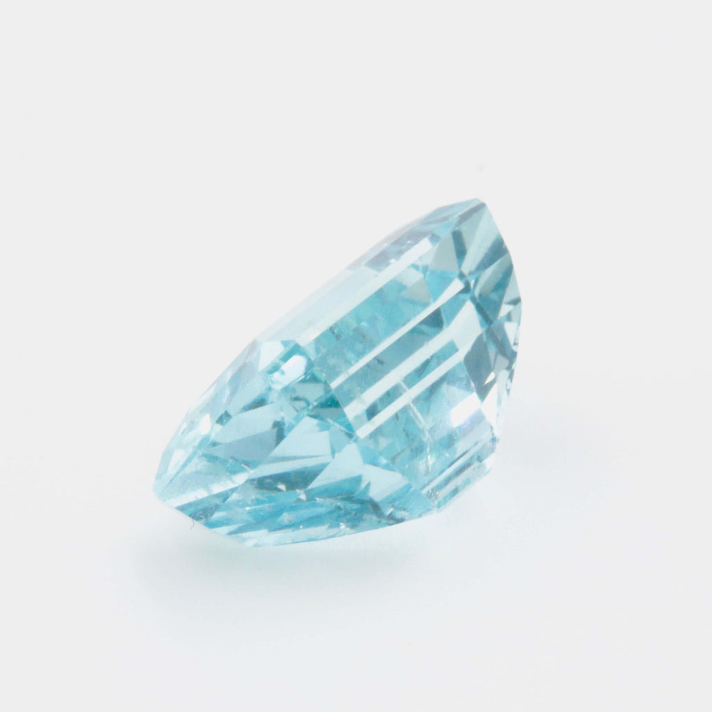 Natural Blue Aquamarine Faceted Gemstone Genuine Aquamarine Step Cut Gem March Birthstone Loose Stone 8.90 ct SKU 115558-Aquamarine-Planet Gemstones