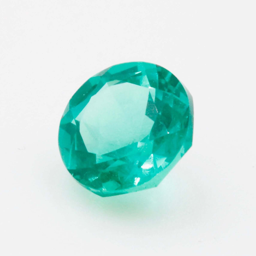 Hydro Emerald Round 6mm-Emerald-Planet Gemstones