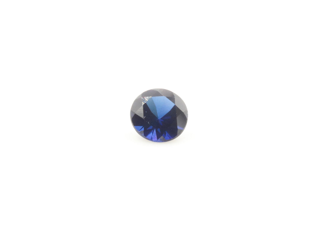 Loose Sapphire Gemstone Round Loose Gemstone Round Sapphire Blue Sapphire Faceted Sapphire Gemstone Loose Blue 6mm Round Sapphire Corundum Sapphire SKU 110302-Sapphire-Planet Gemstones