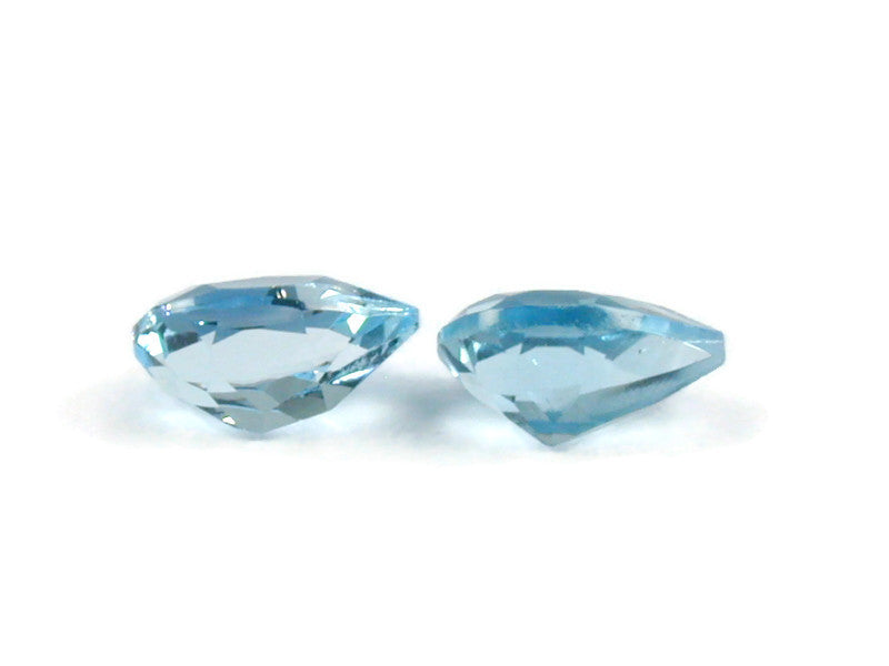 Natural Blue Topaz Gemstone Genuine Blue Topaz Faceted November Birthstone Blue Topaz Sky Blue Topaz Pear 8x5 mm 2.19ct SKU:114605-Blue Topaz-Planet Gemstones