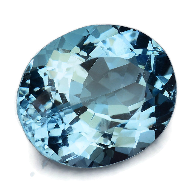 Topaz Oval 10x12mm-Blue Topaz-Planet Gemstones