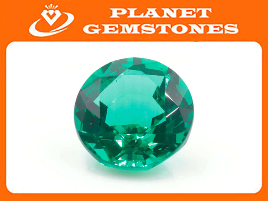 Natural Emerald Colombian Emerald May Birthstone Genuine Emerald Emerald Gemstone Emerald Green Emerald Round 8mm SKU:114546-Emerald-Planet Gemstones