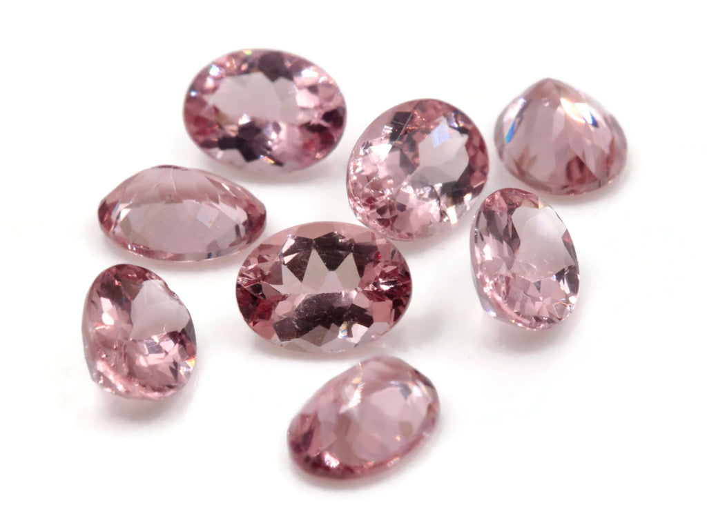 Natural Pink Apatite Gemstone Apatite faceted loose stone Genuine Apatite stone Natural Apatite OV faceted stone 8x6mm 1.25cts SKU:114590-Apatite-Planet Gemstones
