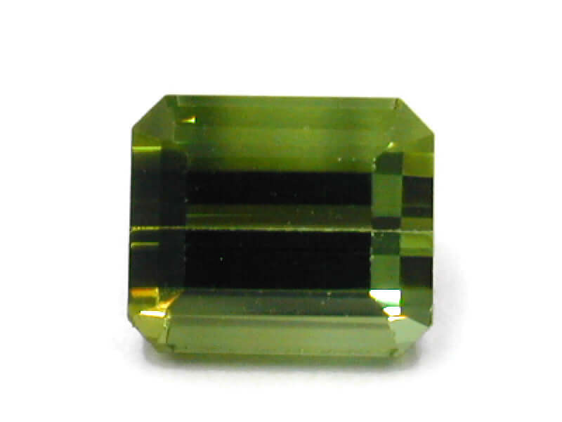 Green Tourmaline Octagon shape-Tourmaline-Planet Gemstones